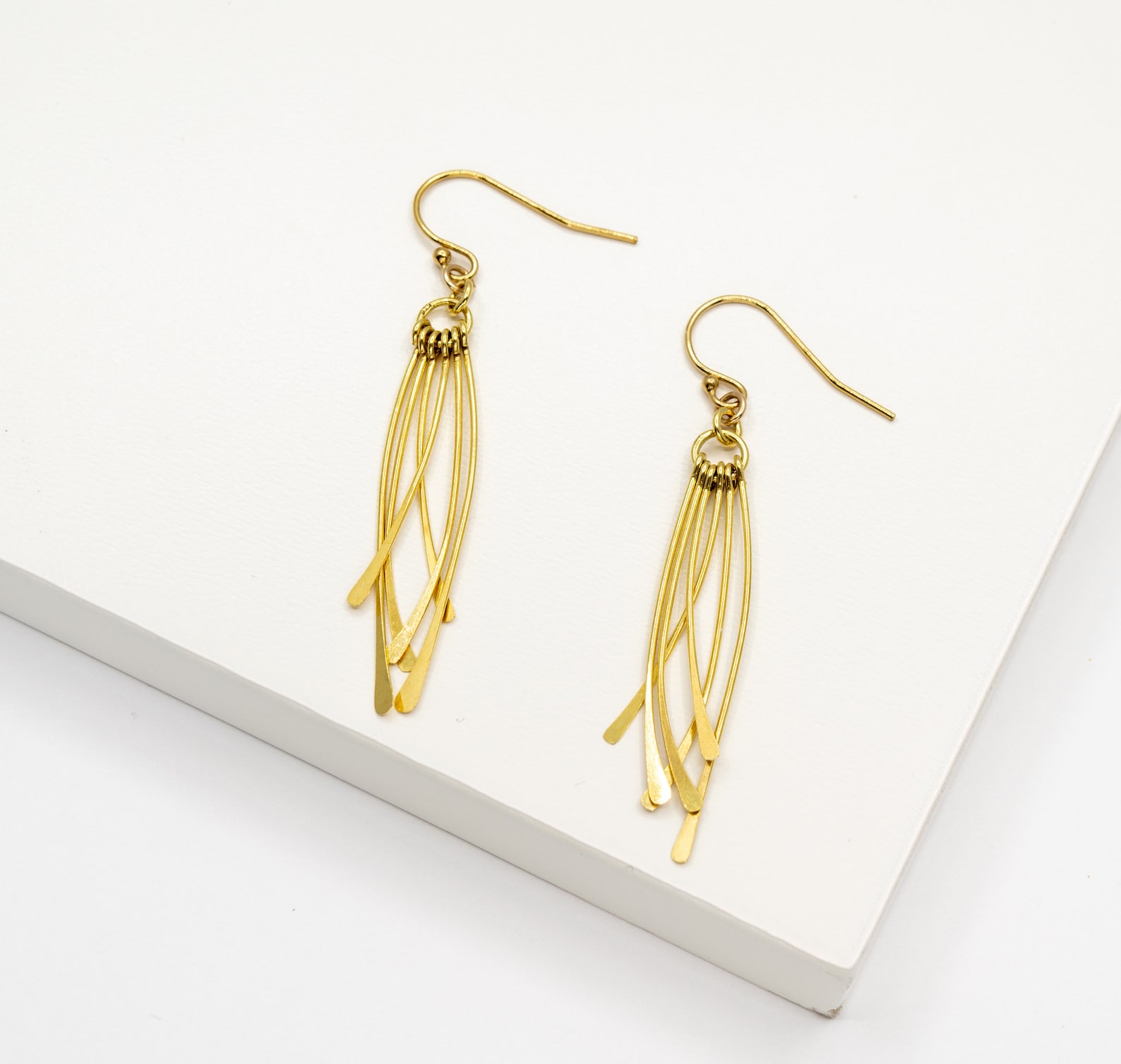 14K Gold Filled Earrings Gold Dangle Earring - Etsy