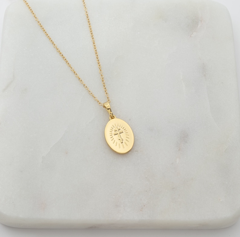 Gold Filled St. Raphael the Archangel Saint Medal Necklace Etsy