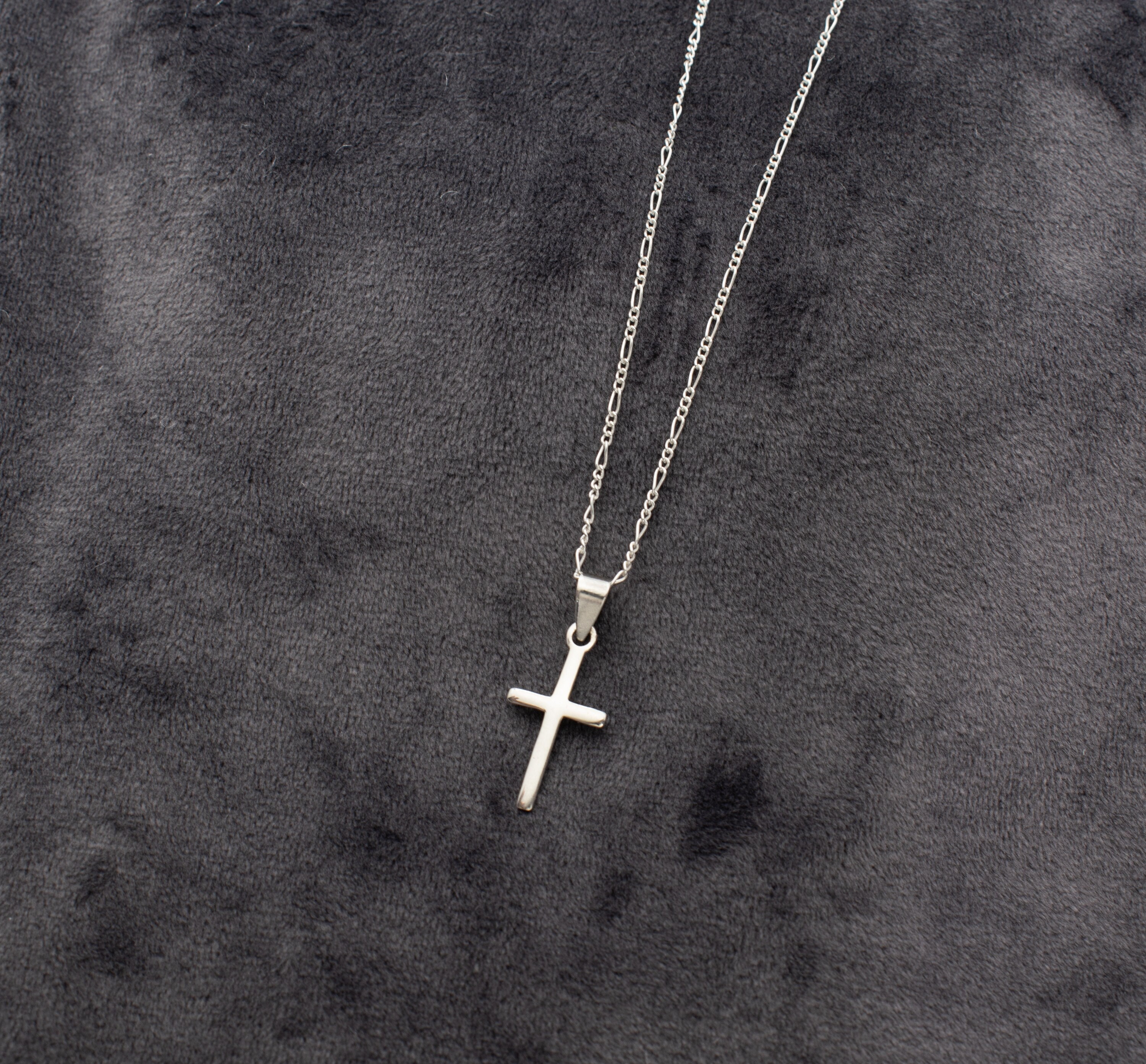925 Sterling Silver Cross Necklace, Religious Jewelry Gift - Etsy