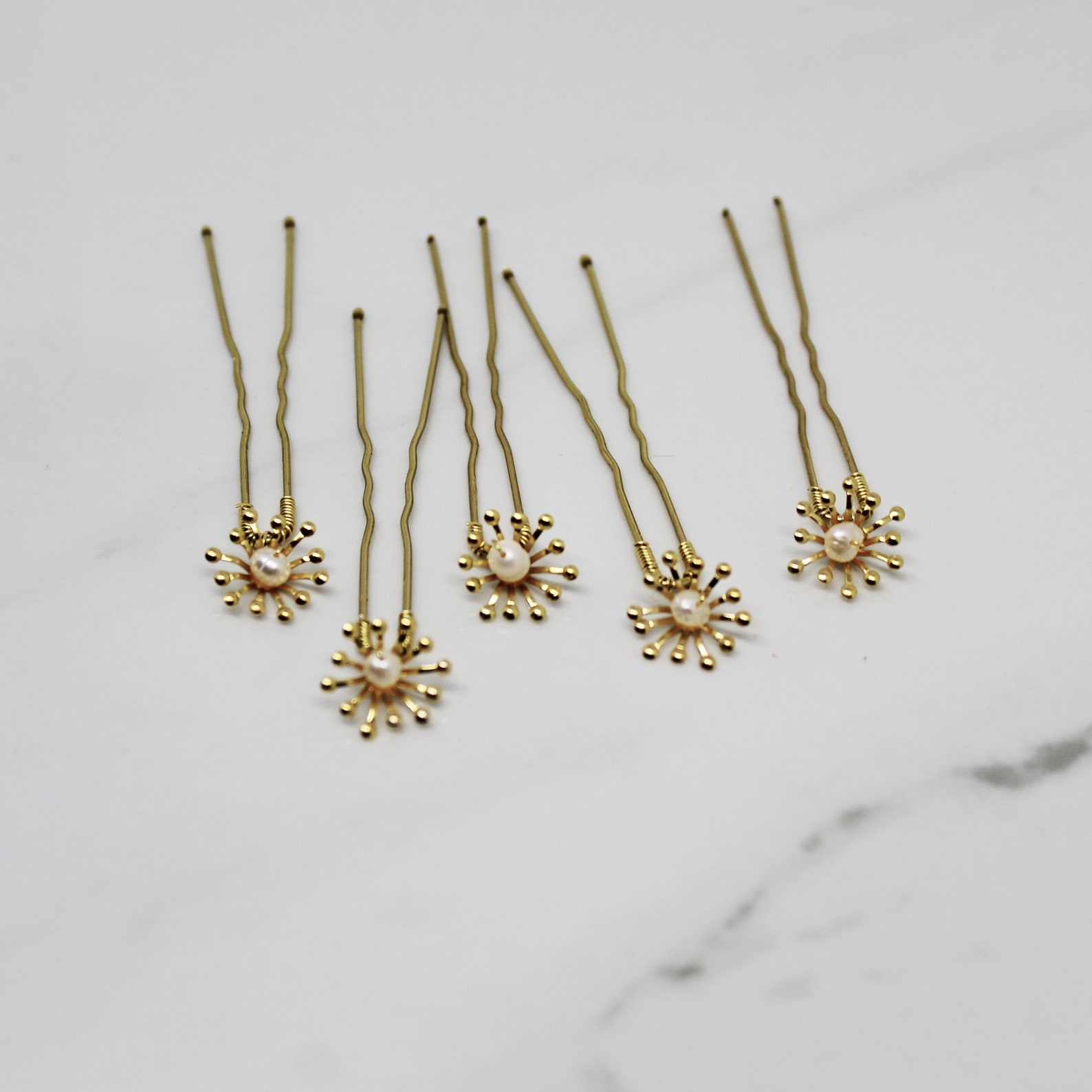 Celestial Hair Pin Set Star Hair Pins Gold Bridal Hair Pin Etsy