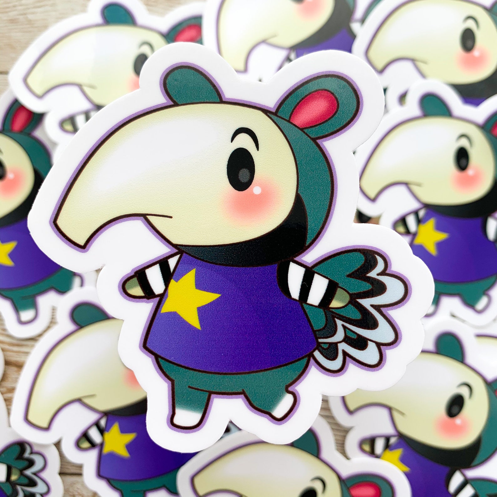 Antonio Animal Crossing Vinilo Sticker / New Horizons / ACNH / Etsy