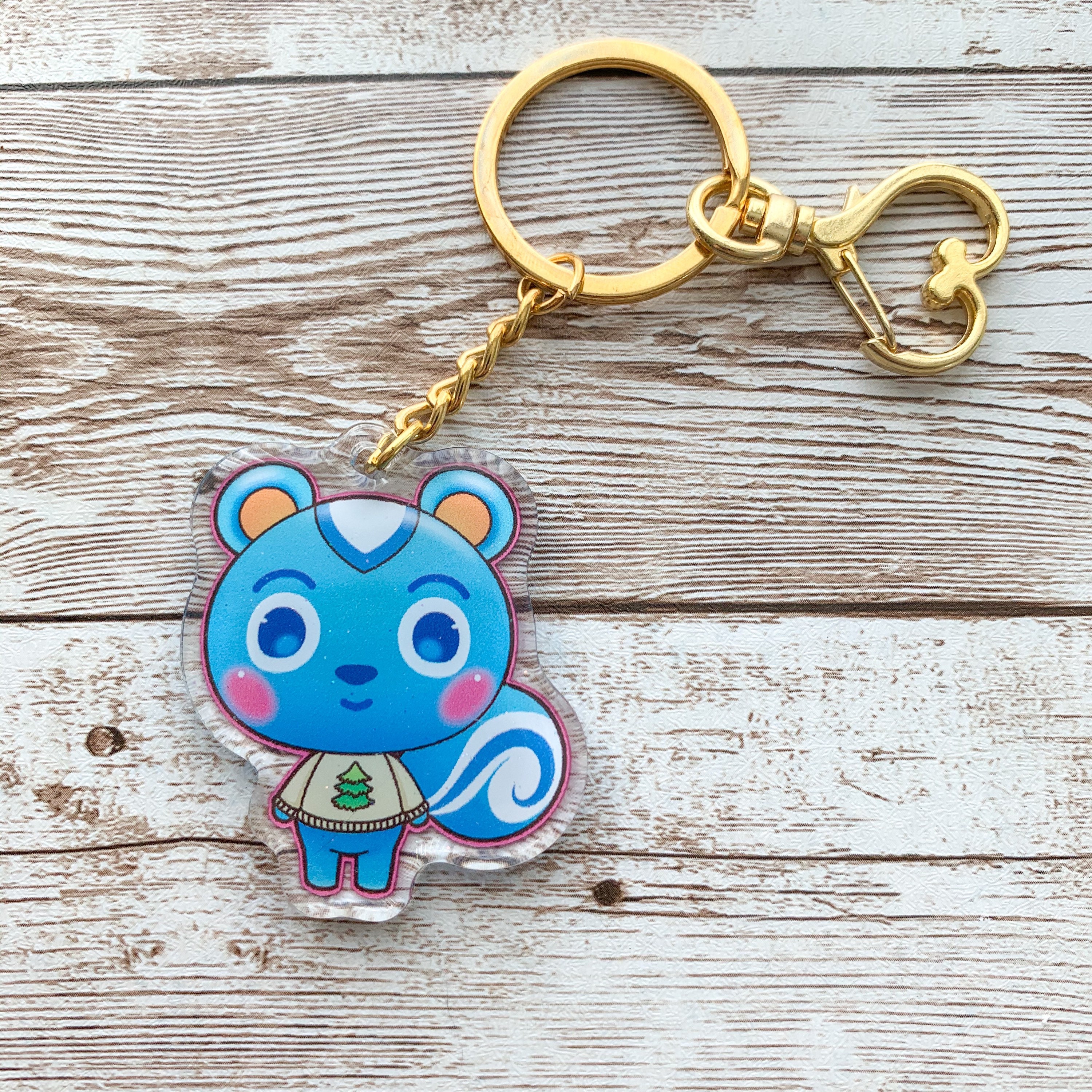 Filbert ACNH Acrylic Double Sided Key Chain / Animal Crossing - Etsy UK Filbert ACNH Acrylic Double Sided Key Chain / Animal Crossing - Etsy UK