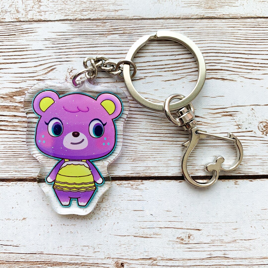 Megan ACNH Double Sided Acrylic Key Chain / Animal Crossing / Etsy
