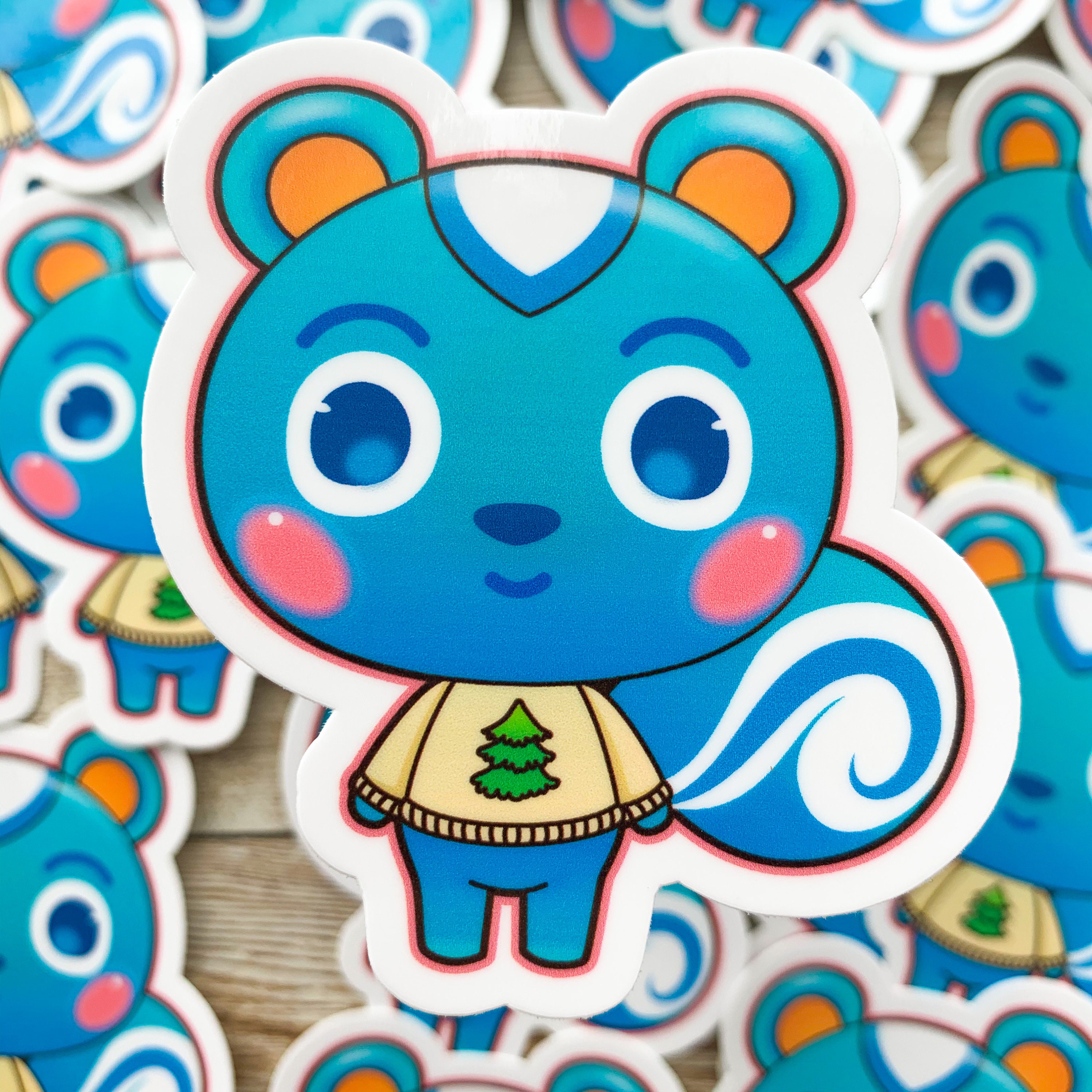 Filbert Animal Crossing Vinyl Sticker / New Horizons / ACNH / - Etsy Filbert Animal Crossing Vinyl Sticker / New Horizons / ACNH / - Etsy