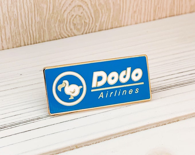 Dodo Airlines ACNH Enamel Pin / Animal Crossing / Animal Crossing New Horizons / Nintendo Switch