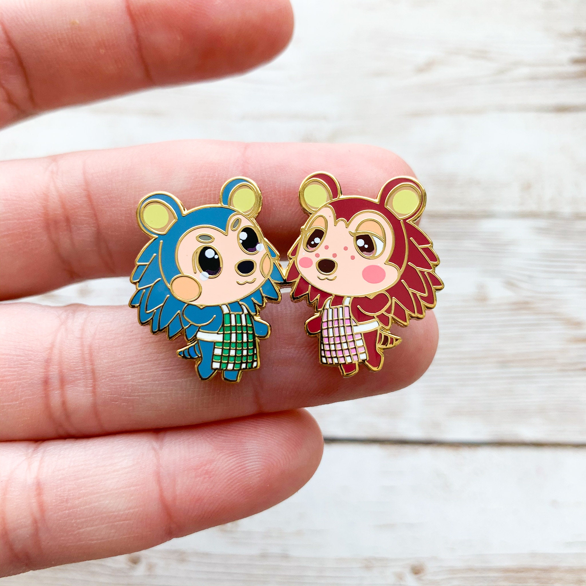 Able Sisters ACNH Enamel Pin / Animal Crossing / Animal Crossing New Horizons / Nintendo Switch Able Sisters ACNH Enamel Pin / Animal Crossing / Animal Crossing New Horizons / Nintendo Switch