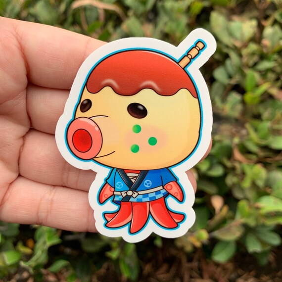 Zucker Animal Crossing Vinyl Sticker New Horizons Acnh Etsy