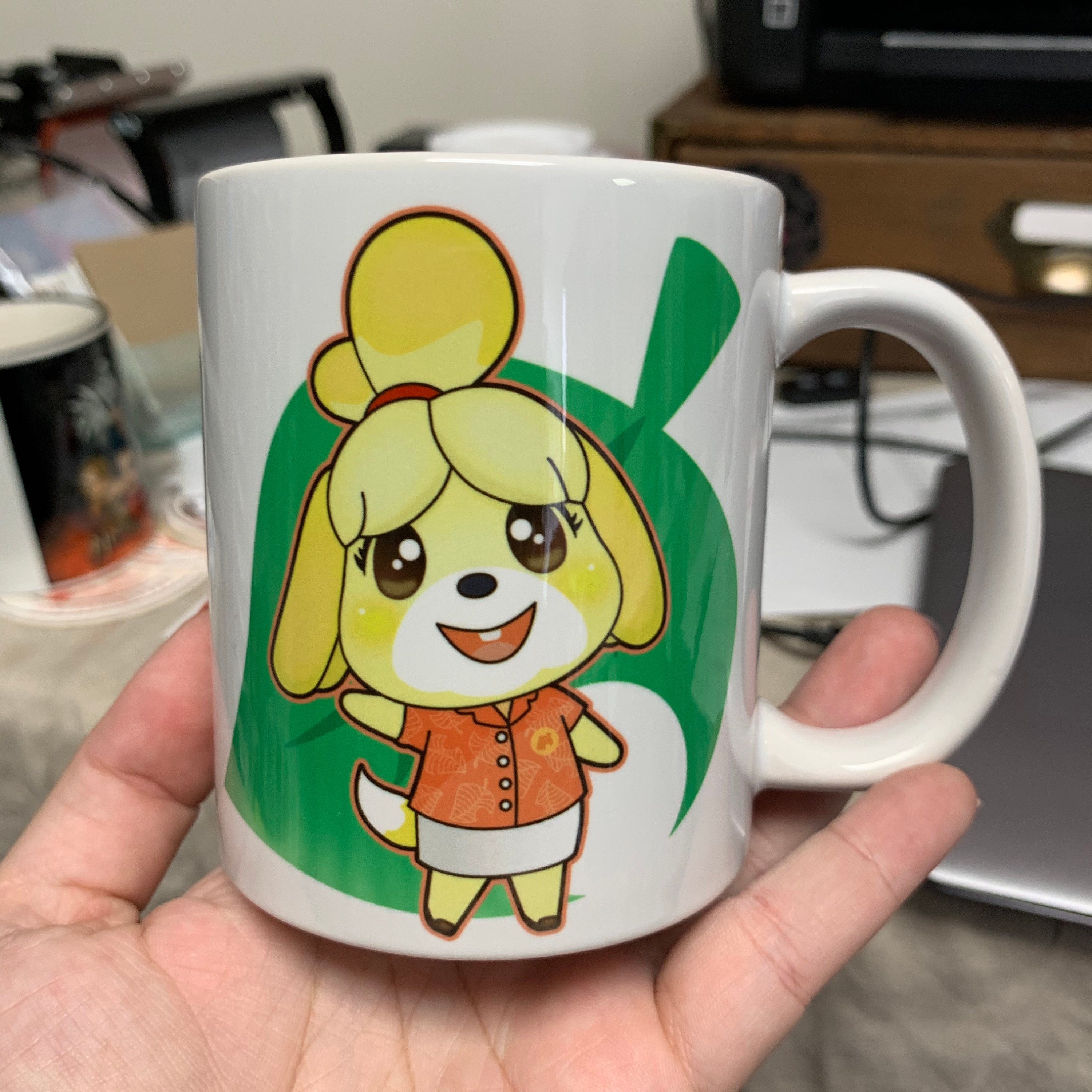 Isabelle Animal Crossing Ceramic Coffee/tea Mug / Customizable Etsy