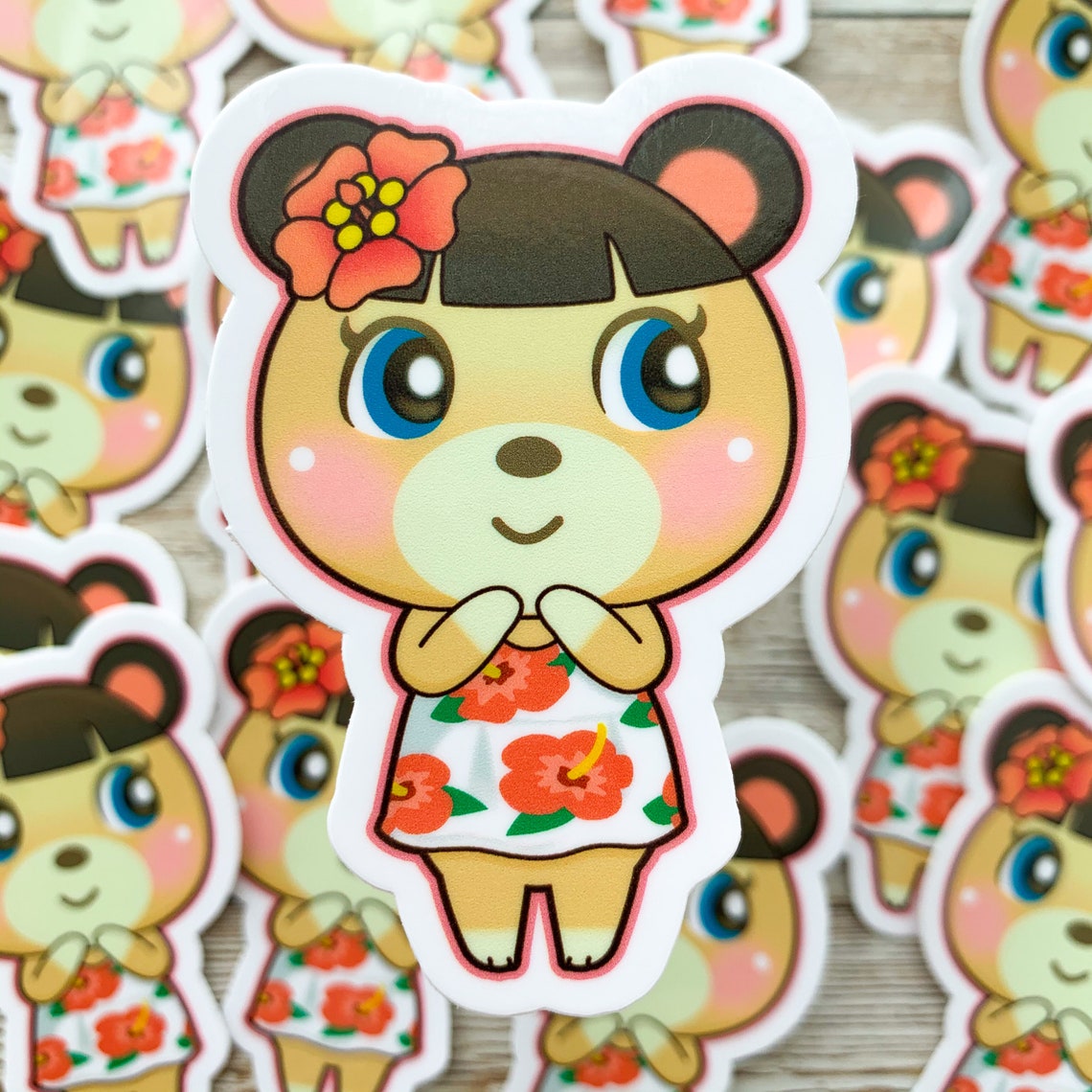 June Animal Crossing Vinyl Sticker / New Horizons / ACNH / Etsy