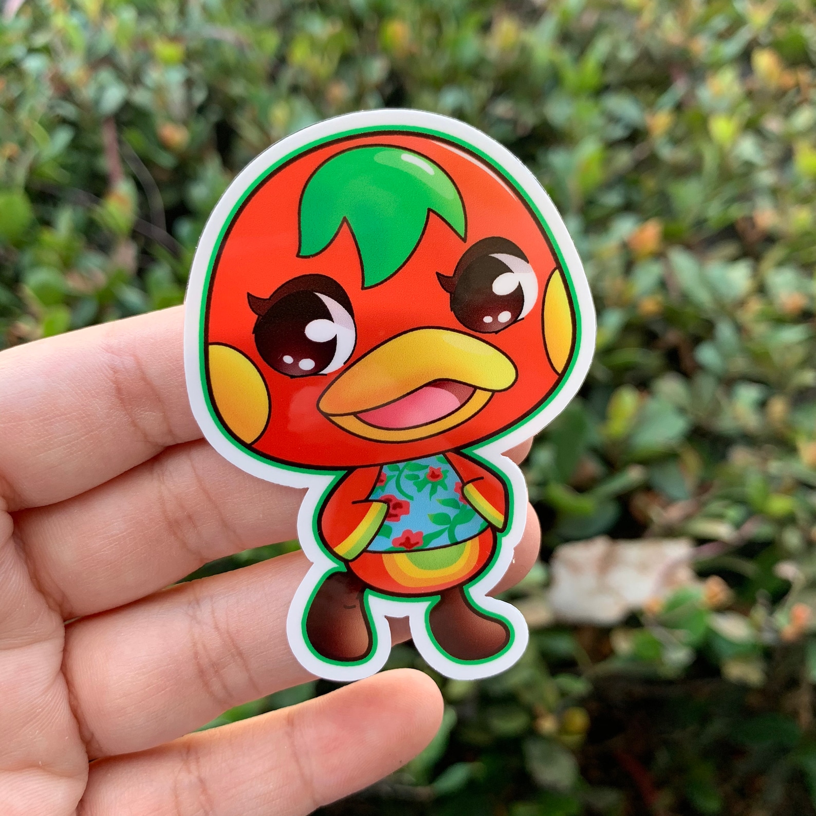 Ketchup Animal Crossing Vinyl Sticker / New Horizons / ACNH / Etsy