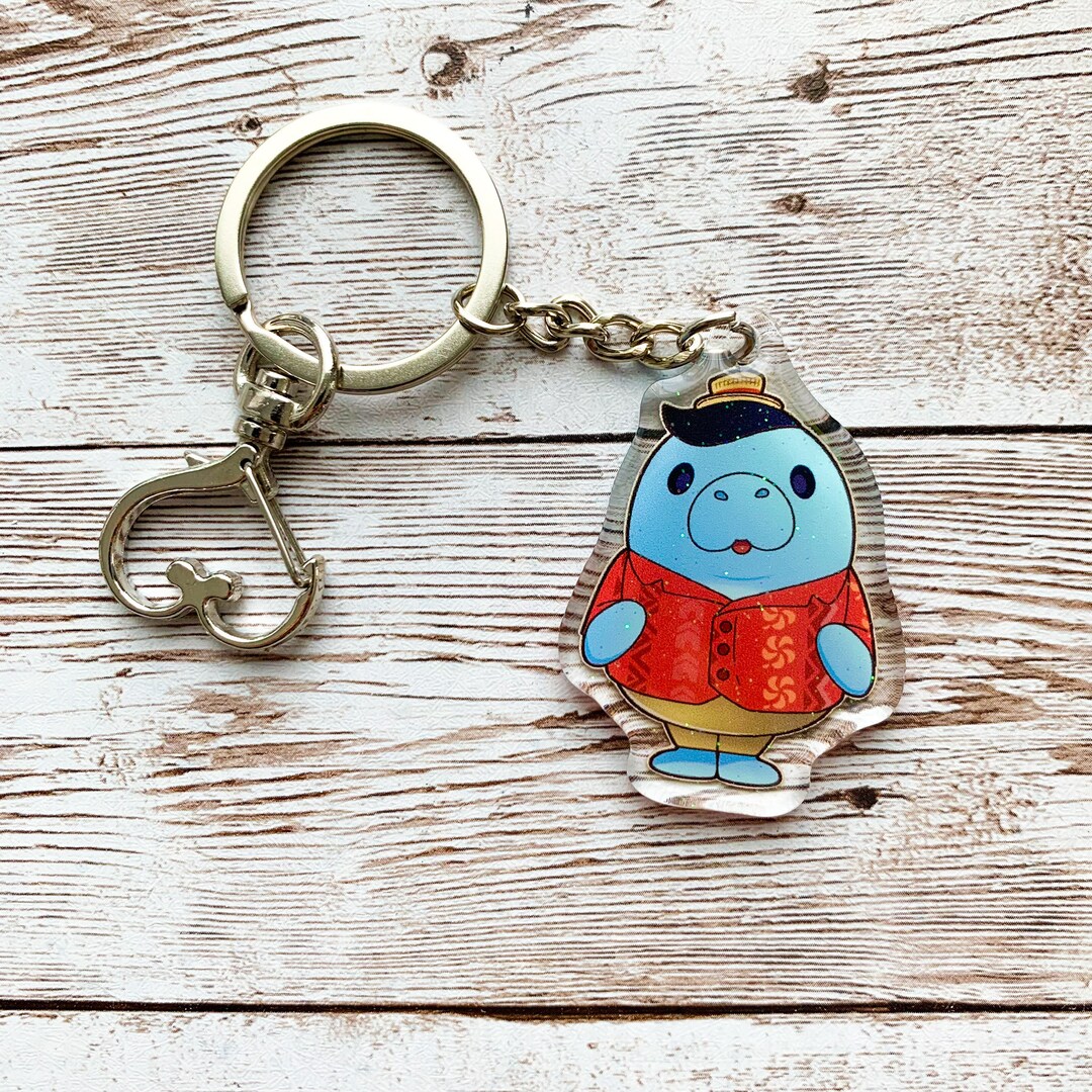 Wardell ACNH Double Sided Acrylic Key Chain / Animal Crossing Etsy