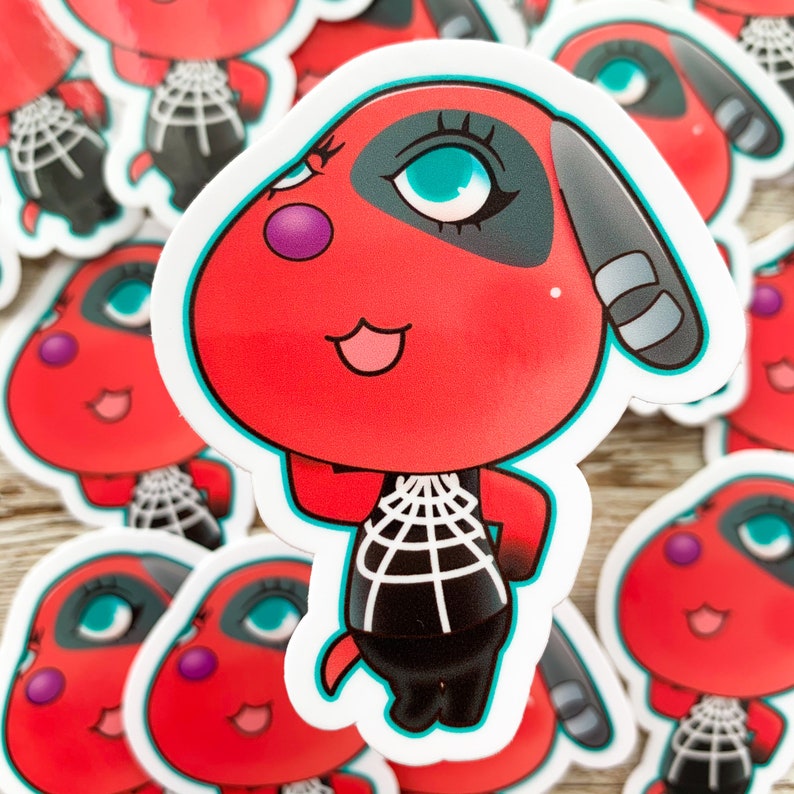 Cherry Animal Crossing Vinyl Sticker / New Horizons / ACNH / Etsy