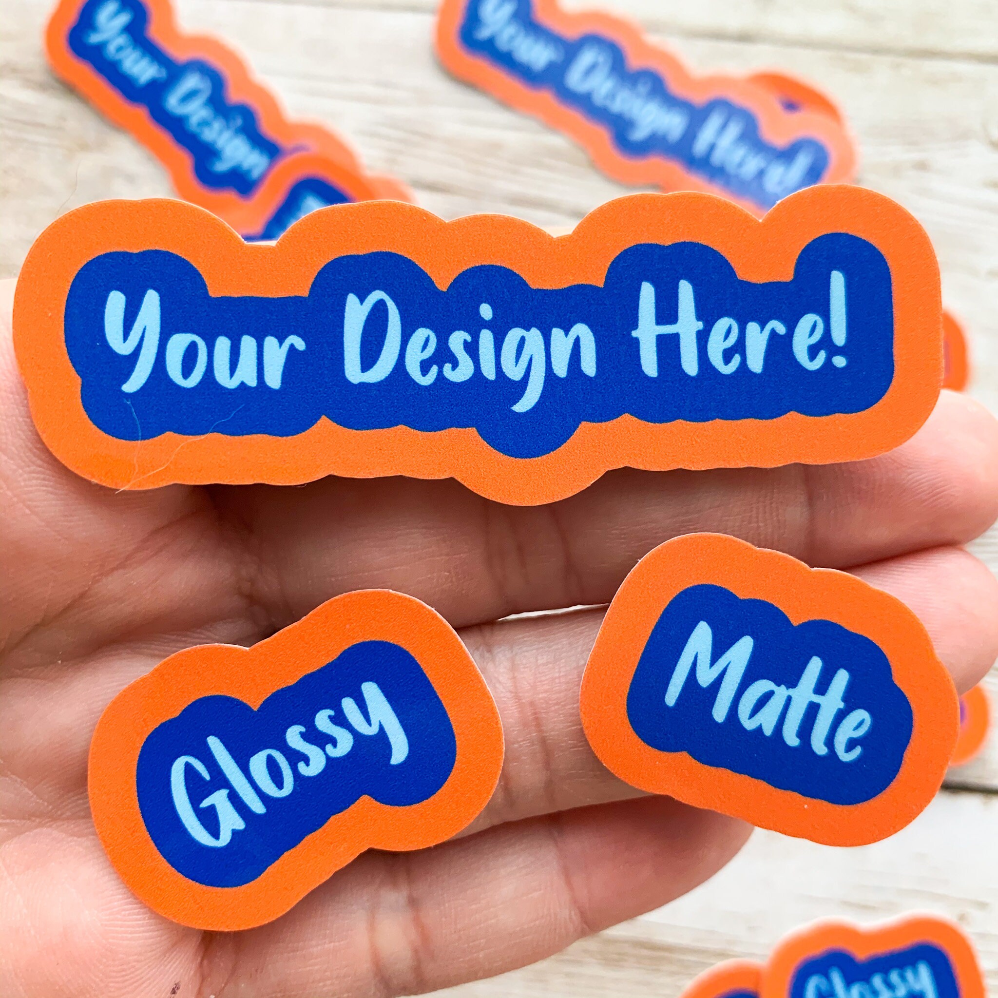 Custom Die Cut Stickers With Your Logo or Design / Etsy