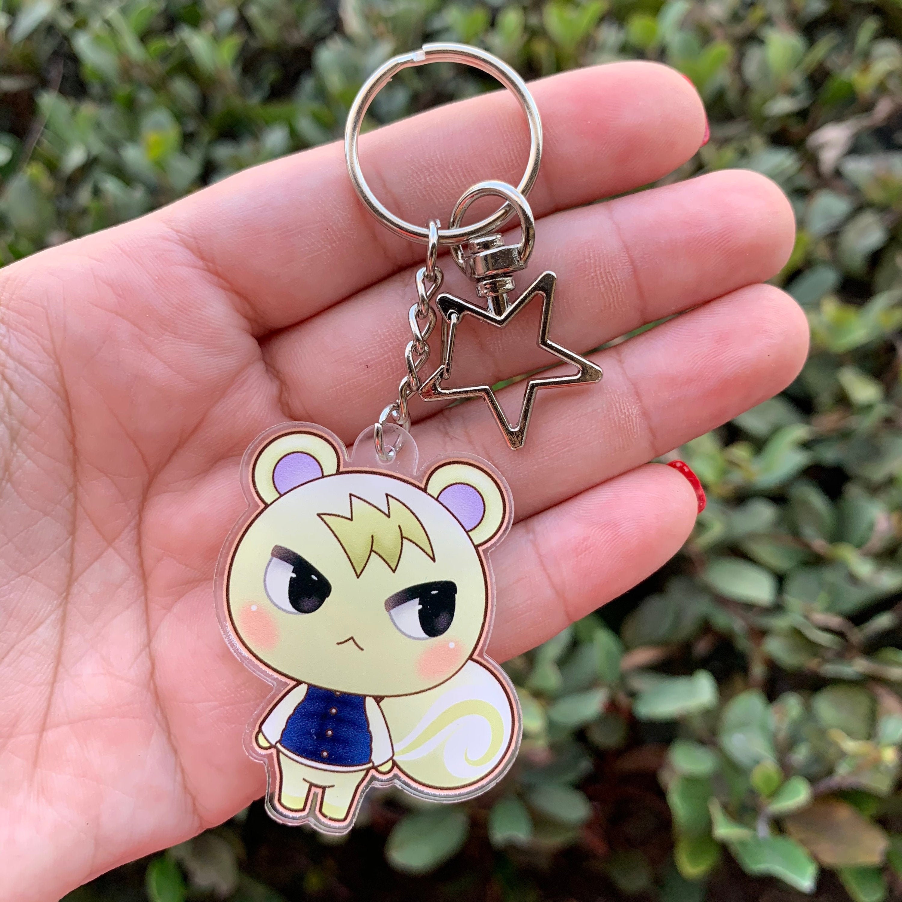 Marshal ACNH Acrylic Double Sided Key Chain / Animal Crossing | Etsy Ireland