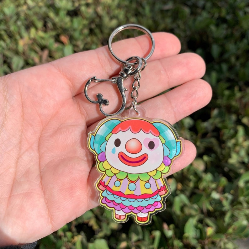 Pietro ACNH Double Sided Acrylic Key Chain / Animal Crossing / Etsy