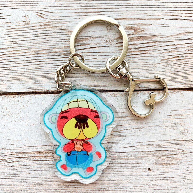 Pascal ACNH Double Sided Acrylic Key Chain / Animal Crossing / Etsy
