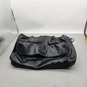 バッグ '90s Grunge Leather Bonsack Duffle Bag Grunge Duffle Bag - Etsy