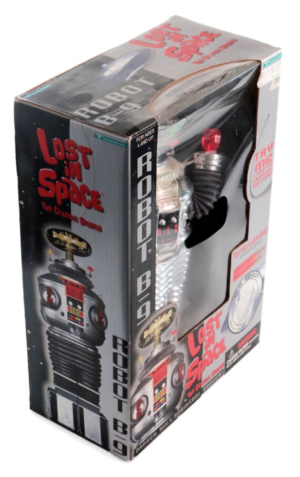 Lost in Space Robot B-9 New Sound Motion 1997 Trendmasters Battery Toy