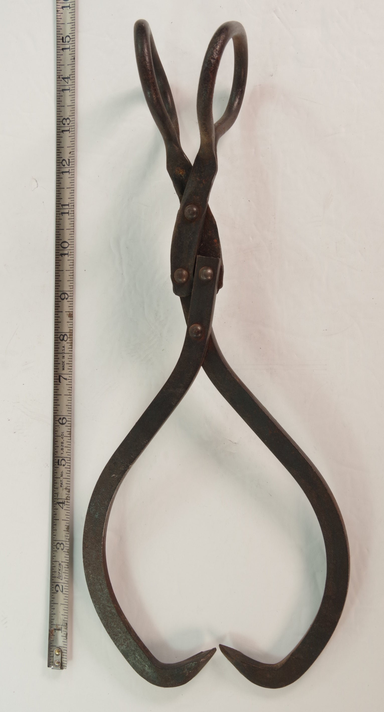 Vintage Metal Ice Grab, Grabber, Ice Block Tongs 15 Inches. Etsy