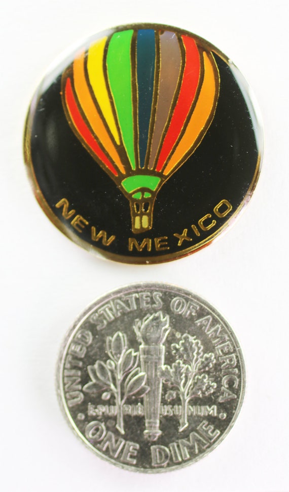 New Mexico Enamel Lapel Pin Badge. - image 2