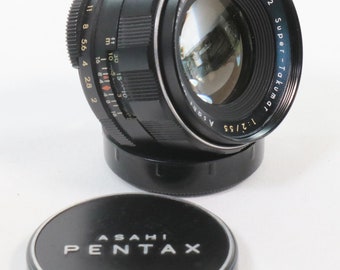 Super Multi Coated TAKUMAR 135mm F2.5 M42 Lens. Asahi OPT Co Japan
