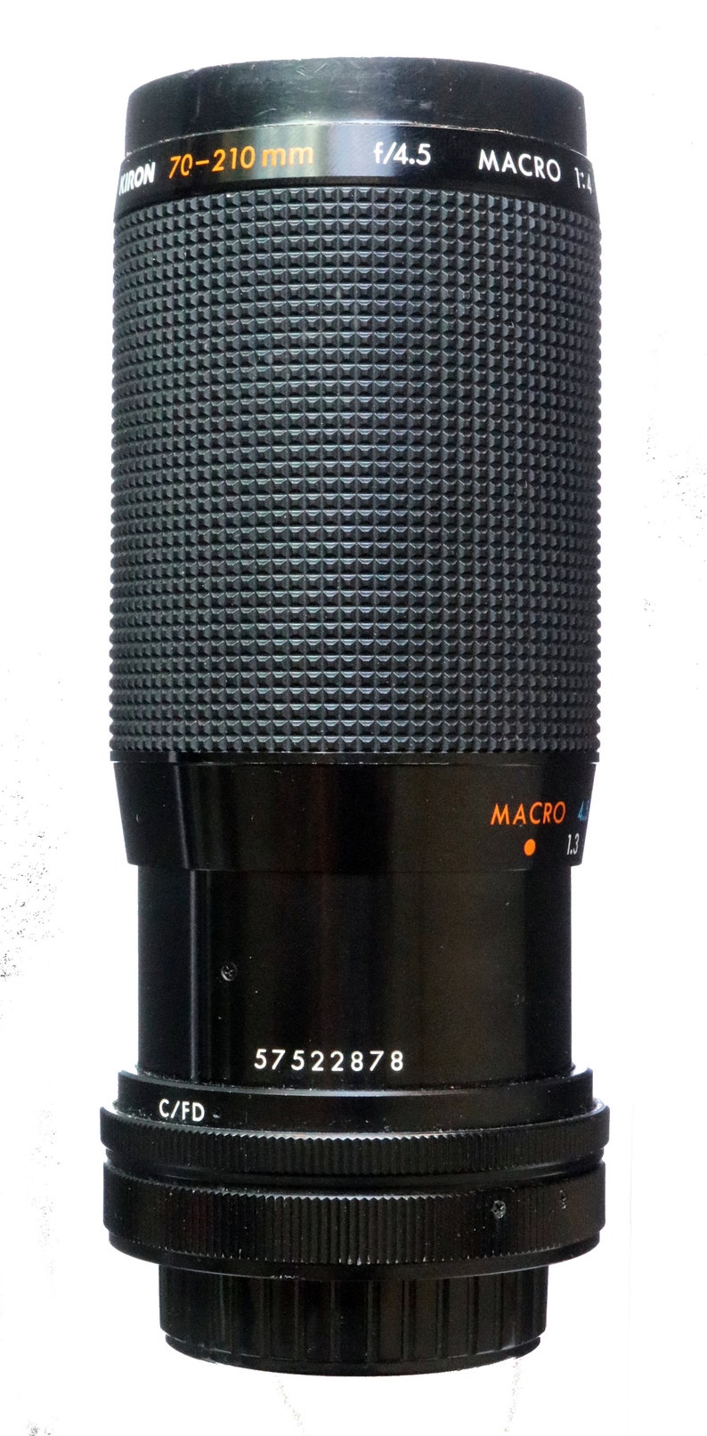 KIRON Canon FD Mount 70210 Mm F4.5 Manual Focus Macro Lens. Etsy