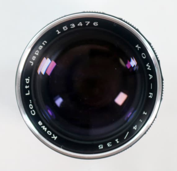 Kowa-r 135mm F4 Lens for SER 35mm SLR Camera. - Etsy Kowa-r 135mm F4 Lens for SER 35mm SLR Camera. - Etsy