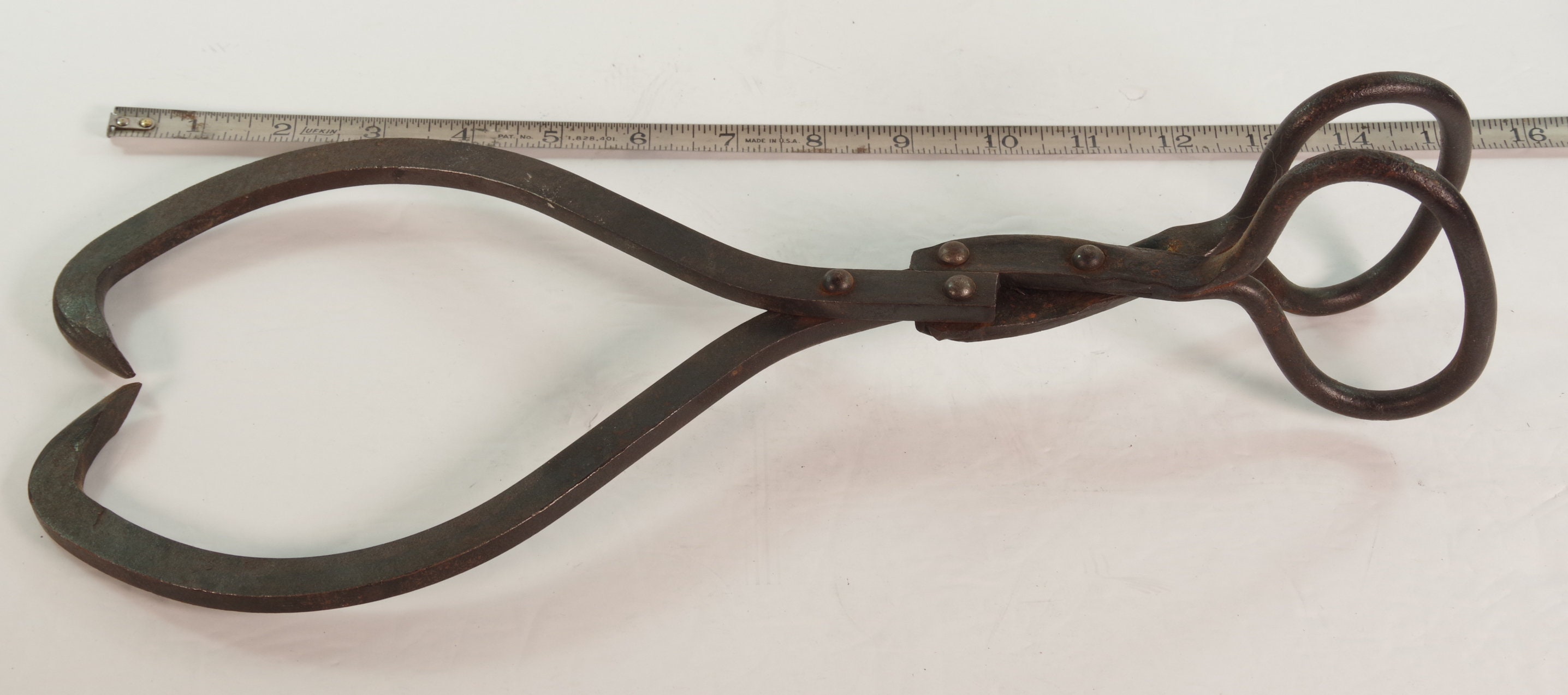 Vintage Metal Ice Grab, Grabber, Ice Block Tongs 15 Inches. Etsy
