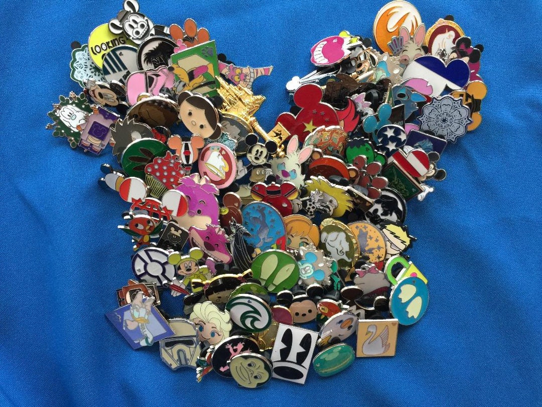 Disney Pin Lot - Random Theme Trading Pins - Assorted Foreign and
