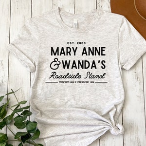 Mary Anne and Wanda's Roadside Stand Comfort Colors Vintage Shirt Comfort Colors Funny Goodbye Earl Boho Tshirt