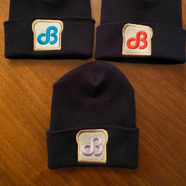 Daily Bread Embroidered Merch Beanie Hat