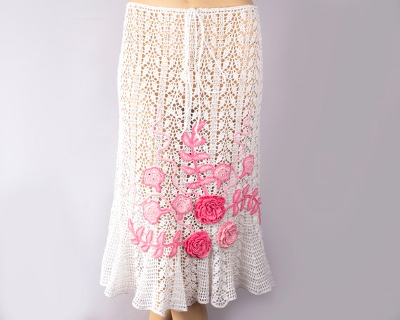 Crochet skirt 3d discount