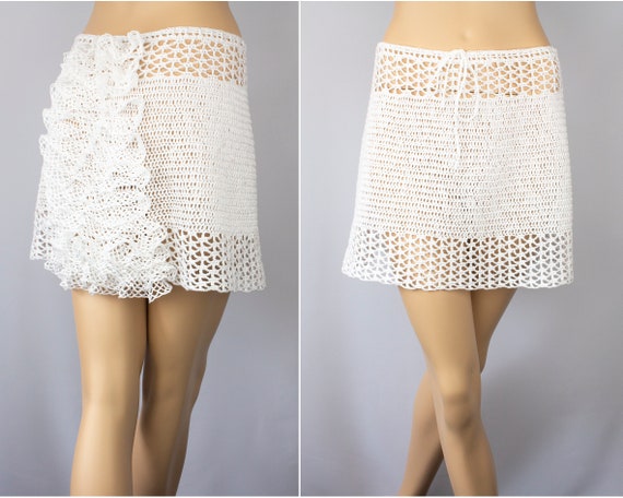 Crochet skirt clearance measurement