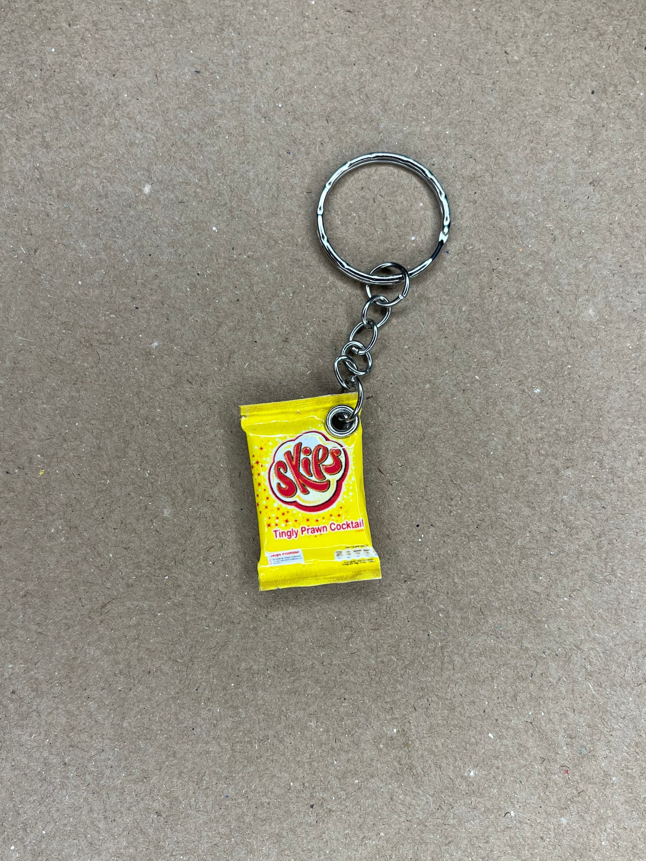 Crisp packet keyring discount