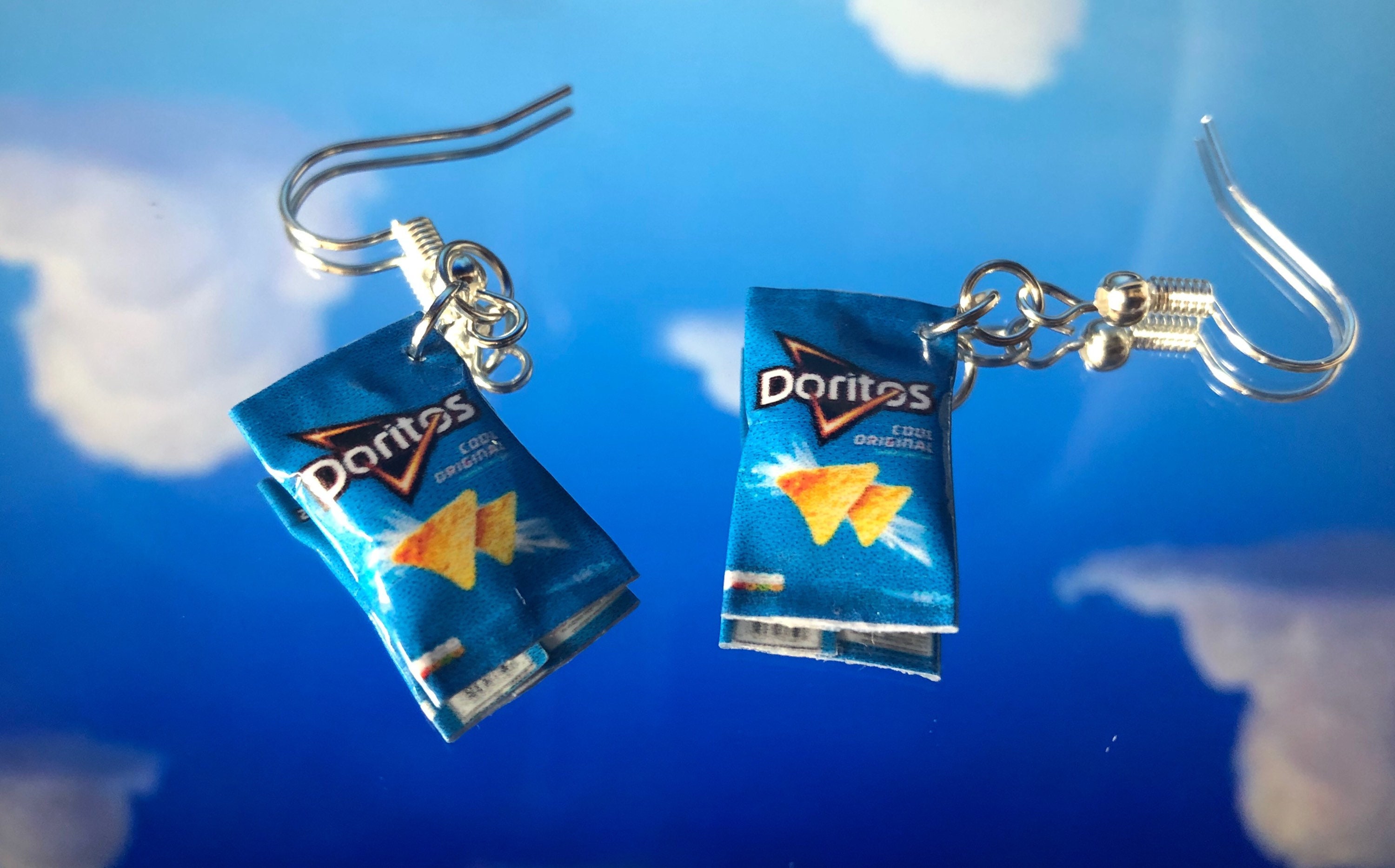 Doritos Cool Original Novelty Dangle Crisp Earrings