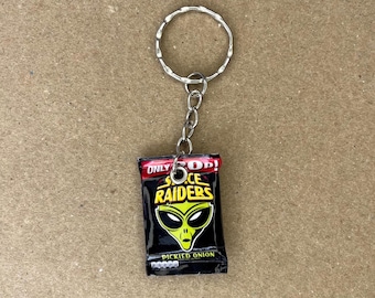 Space Raiders Pickle Keyring/Keychain