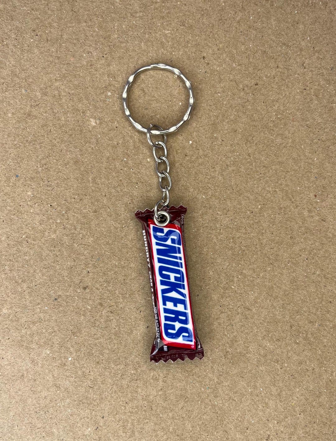 Snickers Chocolate Bar Keyring/keychain - Etsy UK
