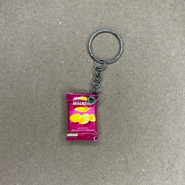 Crisps Keychain Etsy UK