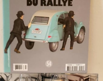No54-Tintin collectibles Miniature 1/24 La 2 CV DU RALLYE fascicule