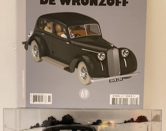 No69-Tintin collection d'automobile Hachette 1/24- : La Pullman De Wronzoff