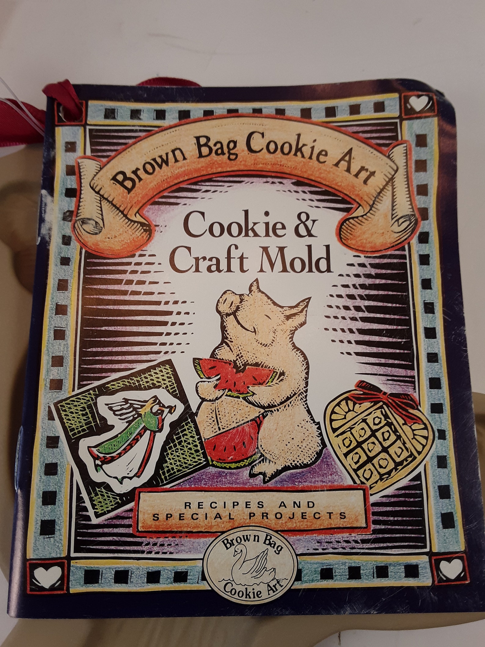 Brown Bag Cookie Art Ceramic cookie mold Teddy Bear Etsy