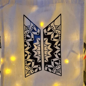 BTS kpop mandala logo bag!