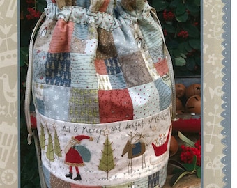 Hatched and Patched All Is Merry And Bright Market Bag