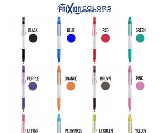 FriXion Colors Erasable Marker Pens Quilting Pen