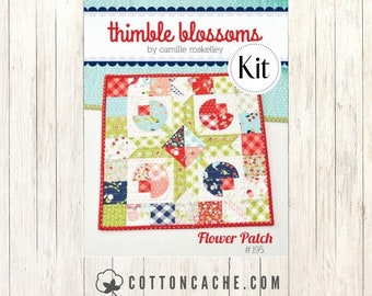 Mini Flower Patch Quilt Kit featuring Sunwashed by Corey Yoder (CCK 10043)