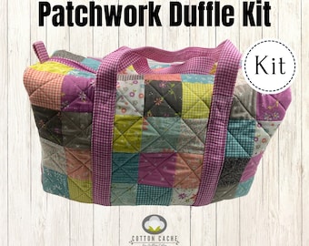 Patchwork Duffle Kit featuring Seashore Drive