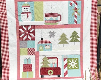 Snowy Day Quilt Pattern by Erica Made