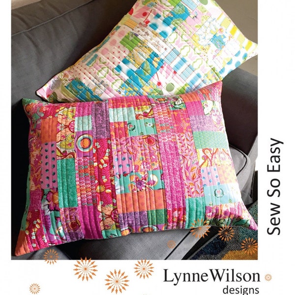 Snuggle Pillow Pattern by Lynne Wilson Designs*Pillow Pattern*Throw Pillows*Decorator Pillow*Pillows*Accent Pillow Pattern*Easy Pillow*