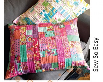 Snuggle Pillow Pattern by Lynne Wilson Designs*Pillow Pattern*Throw Pillows*Decorator Pillow*Pillows*Accent Pillow Pattern*Easy Pillow*