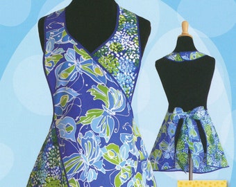 Clara Apron Pattern*Retro Apron*Apron Pattern*Easy Apron Pattern*Vintage Apron Pattern*Adult Apron Pattern*Clara Apron*Apron*